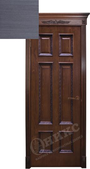 Межкомнатная дверь Гранд со штапиком Флора