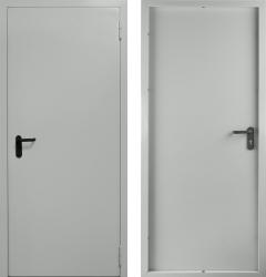 Отделка внешняя: Металл с порошковым напылением, Цвет: RAL 7035 (светло-серый)  / внутренняя: Металл с порошковым напылением, Цвет: RAL 7035 (светло-серый)  /  Замки Основной: Apecs 2000-ZN противопожарный (2 класс)  Входная дверь Противопожарные ДП-1 EI-60 ZD (стальная дверь, металлическая дверь)