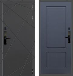 Отделка внешняя: МДФ панель с фрезеровкой 16мм, Цвет: Венге  / внутренняя: МДФ панель с фрезеровкой 16мм, Цвет: Силк титан  /  Замки Основной: MirLock FT714 биометрический (4 класс)  / дополнительный: Гардиан 30.01 (2 класс)  Входная дверь Баяр 1 ФЛ-117 "Силк титан" (стальная дверь, металлическая дверь)