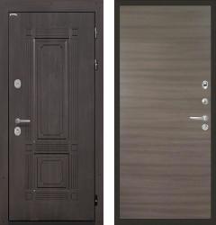 Отделка внешняя: МДФ панель с фрезеровкой 16мм, Цвет: Венге тисненый  / внутренняя: Ламинированная МДФ панель 10мм, Цвет: Дуб тоскано  /  Замки Основной: Securemme 2603 (4 класс)  / дополнительный: Securemme 2413 (4 класс)  Стальная дверь Интекрон Италия Гладкая "Дуб тоскано" (входная металлическая дверь)