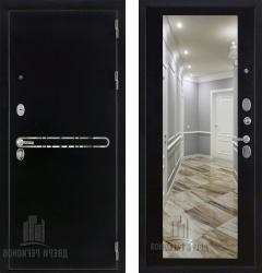 Отделка внешняя: Металл с порошковым напылением, Цвет: Антик графит  / внутренняя: МДФ панель с зеркалом 16мм, Цвет: Венге  /  Замки Основной: KALE 442 (4 класс)  / дополнительный: KALE 447L (3 класс)  дверь Regidoors Президент S1Z "Венге" (металлическая дверь Regidoors Президент S1Z "Венге", железная дверь)