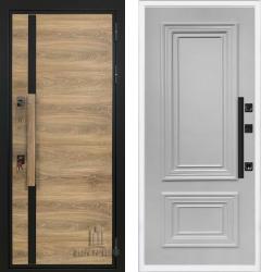 Отделка внешняя: Влагостойкая CPL панель, Цвет: Дуб  / внутренняя: Эмалированная МДФ панель 16мм, Цвет: RAL 7047 (светло серый)  /  Замки Основной: МЕТТЭМ ЗВ 311 (4 класс)  / дополнительный: Mottura 52J525 с перекодировкой (4 класс)  Входная дверь Regidoors ROYAL NORD MOTTURA Престиж "RAL 7047 (светло серый)" (стальная дверь, металлическая дверь)