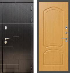 Отделка внешняя: МДФ панель с фрезеровкой 16мм, Цвет: Венге  / внутренняя: МДФ панель с фрезеровкой 10мм, Цвет: Дуб  /  Замки Основной: Kale 252 (4 класс)  / дополнительный: Border ЗВ 8-6 К5 (4 класс)  Входная дверь Rex 20 ФЛ-140 "Дуб" (стальная дверь, металлическая дверь)