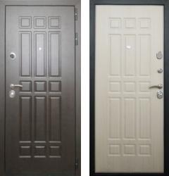 Отделка внешняя: МДФ панель с фрезеровкой 16мм, Цвет: Венге  / внутренняя: МДФ панель с фрезеровкой 16мм, Цвет: Беленый дуб  /  Замки Основной: Kale 252 (4 класс)  / дополнительный: Border ЗВ 8-6 К5 (4 класс)  Стальная дверь Rex 8 "Беленый дуб" (входная металлическая дверь)