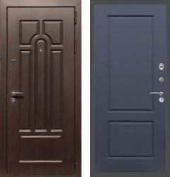 Отделка внешняя: МДФ панель с фрезеровкой 12мм, Цвет: Венге  / внутренняя: МДФ панель с фрезеровкой 16мм, Цвет: Силк титан  /  Замки Основной: Kale 252 (4 класс)  / дополнительный: Border ЗВ 8-6 К5 (4 класс)  Стальная дверь Rex Эврика ФЛ-117 "Силк титан" (входная металлическая дверь)