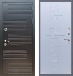 Отделка внешняя: МДФ панель с фрезеровкой 16мм, Цвет: Венге  / внутренняя: МДФ панель с фрезеровкой 16мм, Цвет: Белый ясень  /  Замки Основной: Kale 252 (4 класс)  / дополнительный: Border ЗВ 8-6 К5 (4 класс)  Стальная дверь Rex Премиум ФЛ-185 "Белый ясень" (входная металлическая дверь)